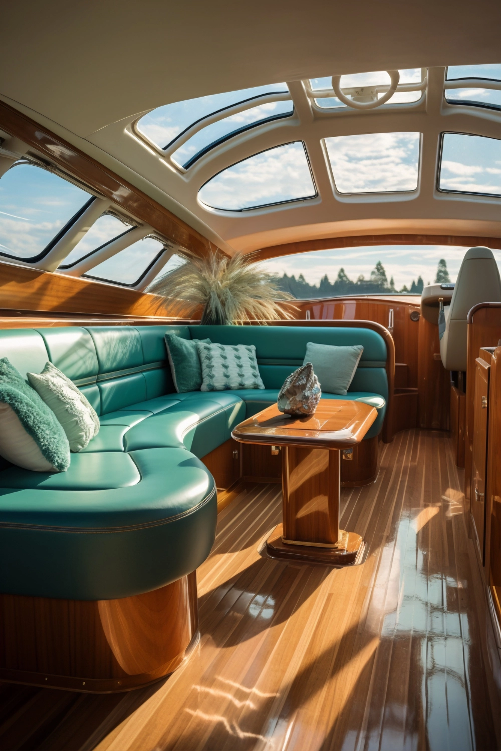 Yacht Boat Wooden Roof Manufacturing